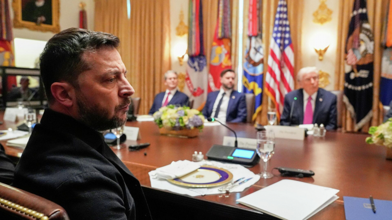 На Западе рассказали, как Зеленский нахамил Трампу в Белом доме