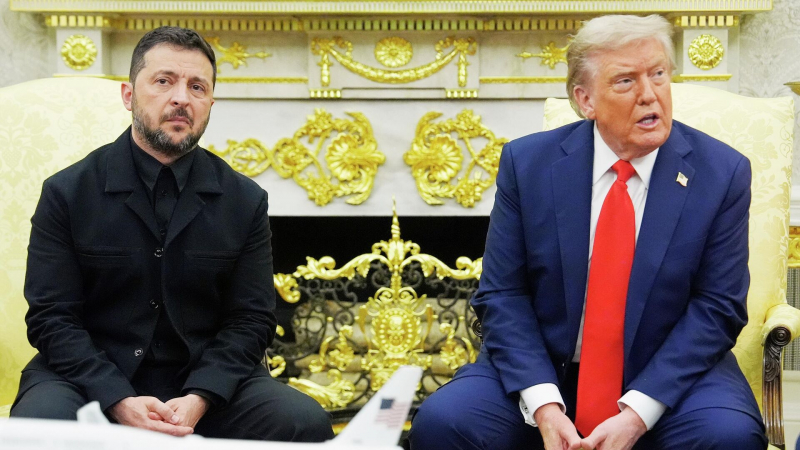 Украинская делегация нервничают из-за встречи с Трампом, сообщили СМИ