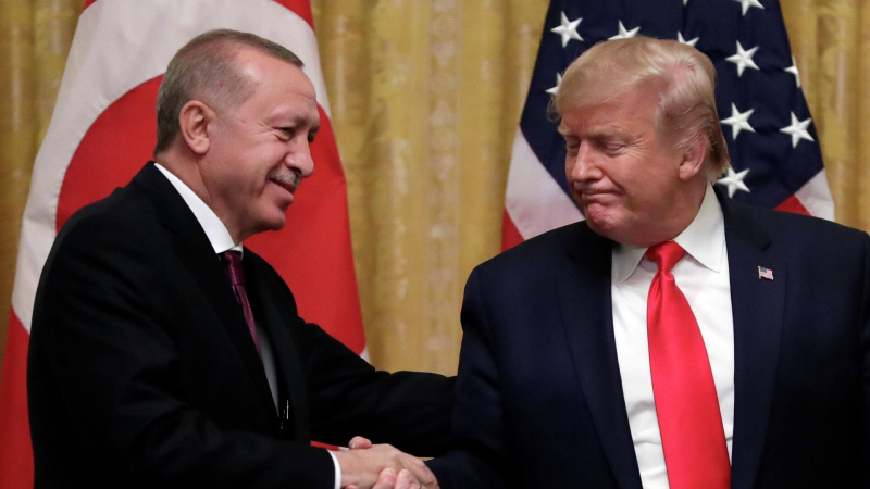 Эрдоган назвал телефонный разговор с Трампом продуктивным